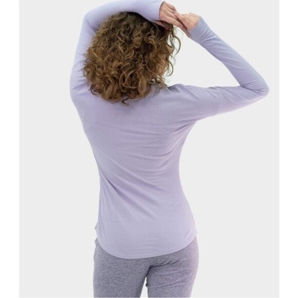 Vitality (Formerly Balance Athletica) The Vista Top in Iris Purple M - Picture 13 of 13
